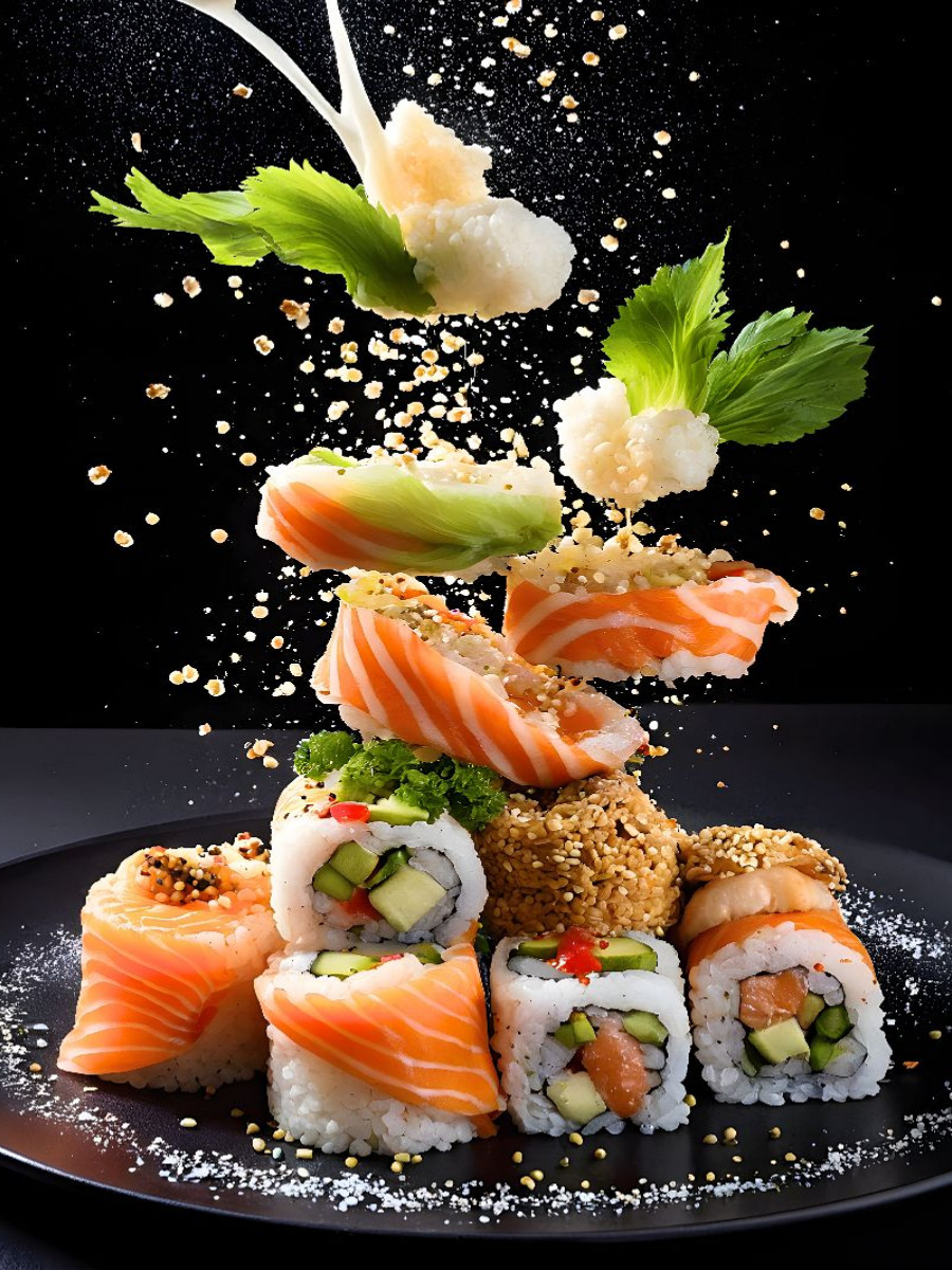 Geschmacksexplosion Sushi