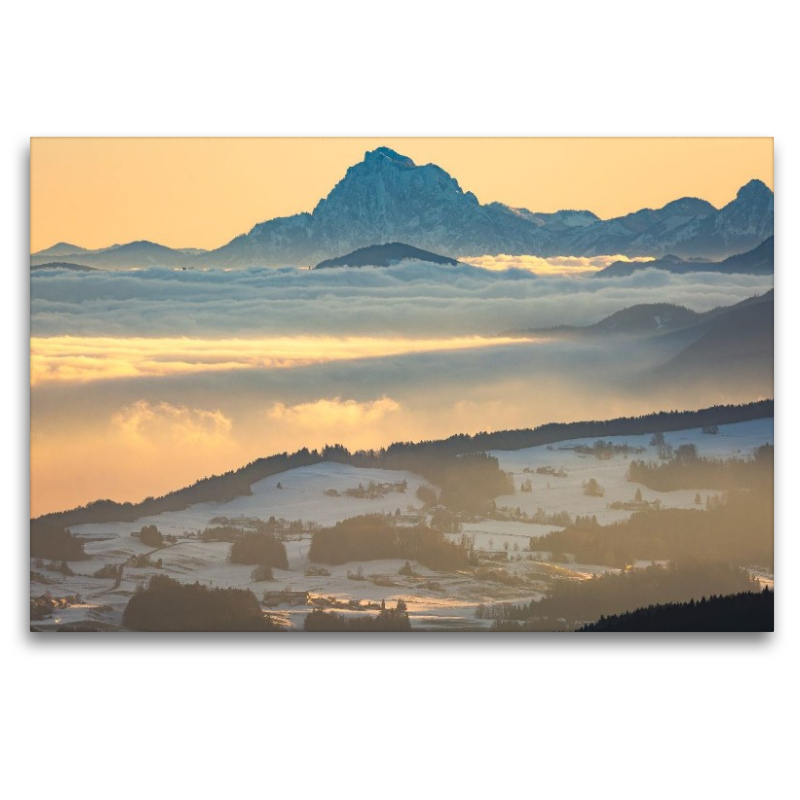 Traunstein über Nebelmeer