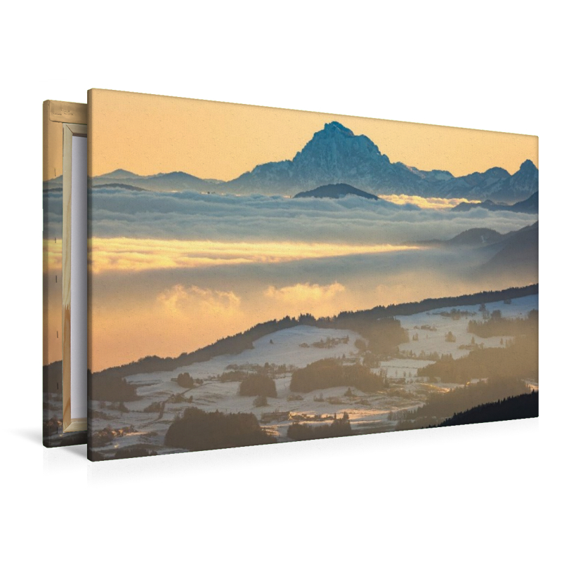 Traunstein über Nebelmeer