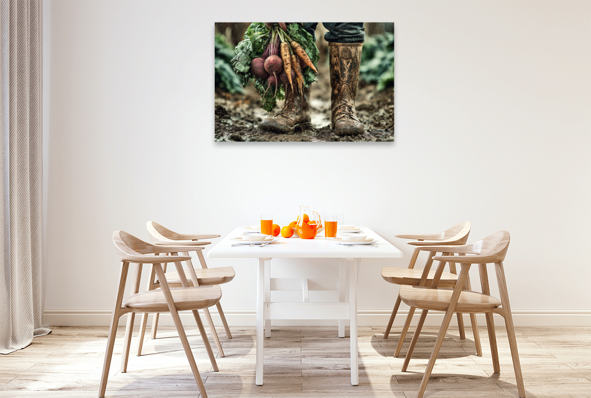 Bauer - Hände in der Erde, Hoffnung in der Ernte