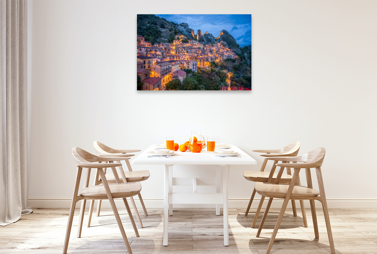 Castelmezzano bei Nacht