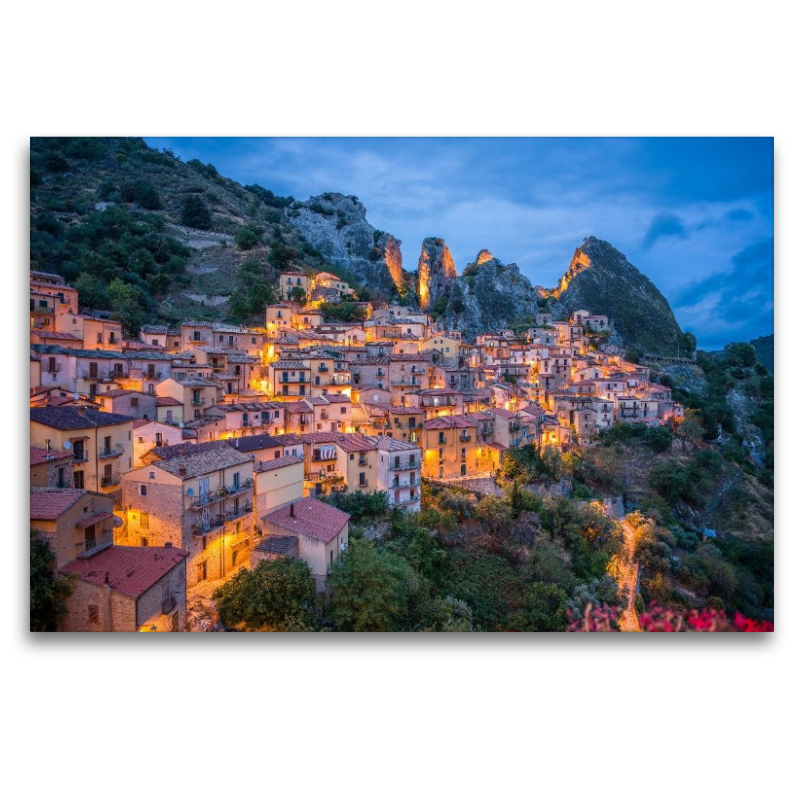 Castelmezzano bei Nacht