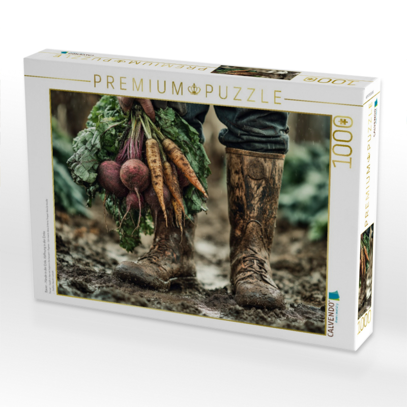 Bauer - Hände in der Erde, Hoffnung in der Ernte