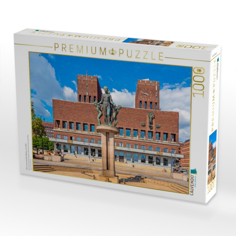 Das monumentale Rathaus von Oslo