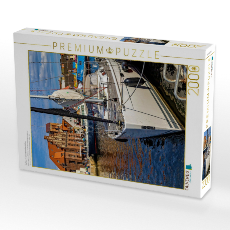 Yachten im Wismarer Alten Hafen