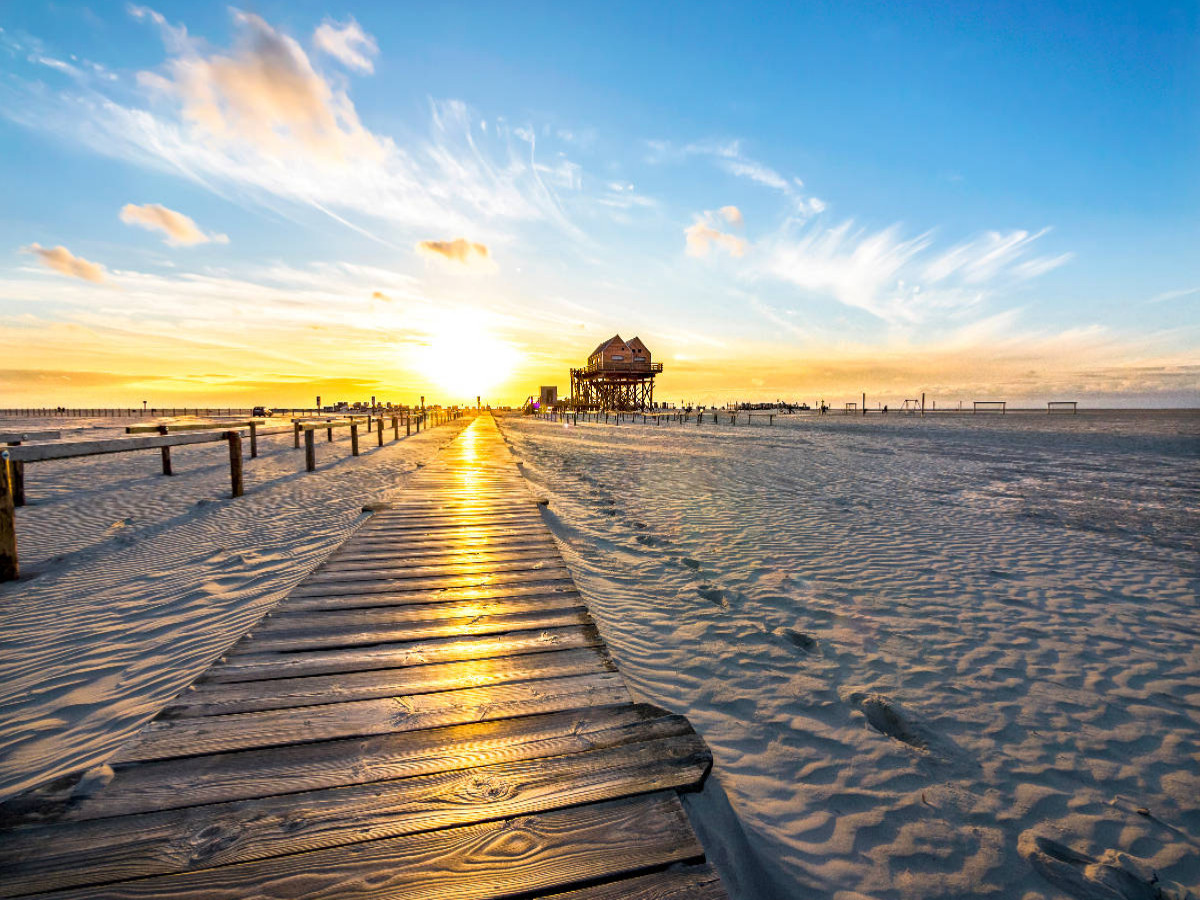 Der Strand von St. Peter-Ording