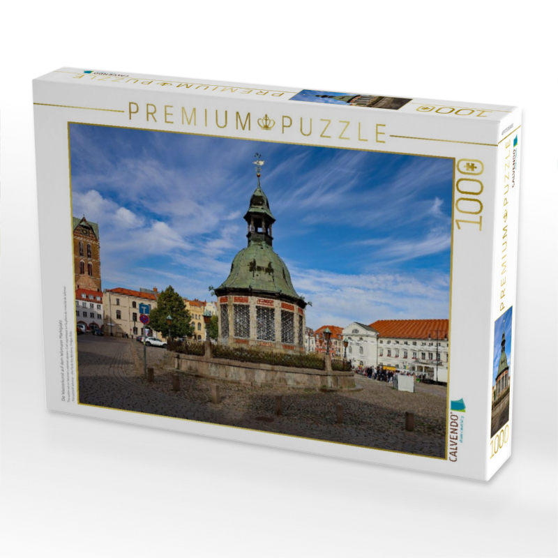 Die Wasserkunst auf dem Wismarer Marktplatz