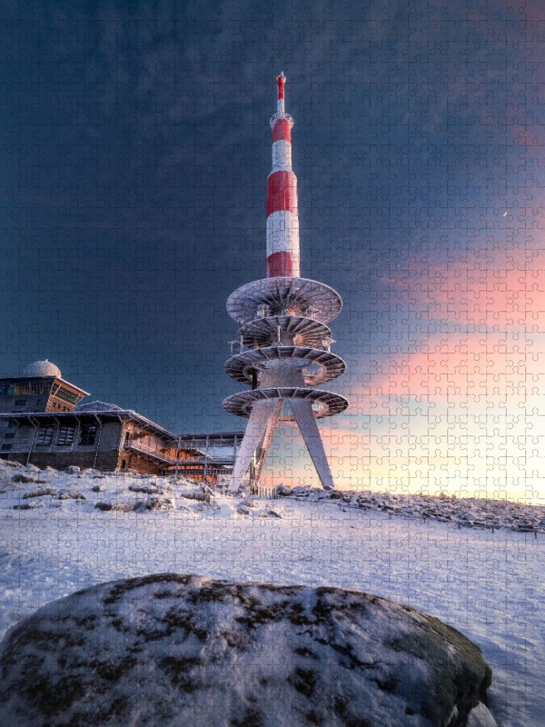 Planet Brocken – Harzturm im Winter