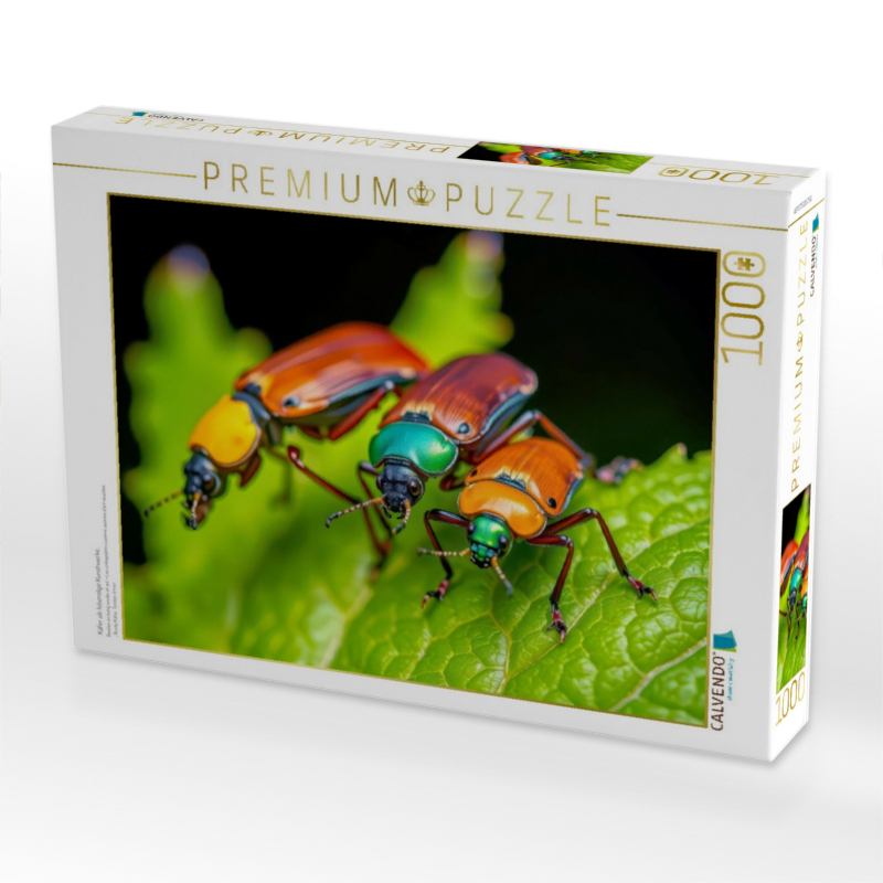 Käfer als lebendige Kunstwerke.