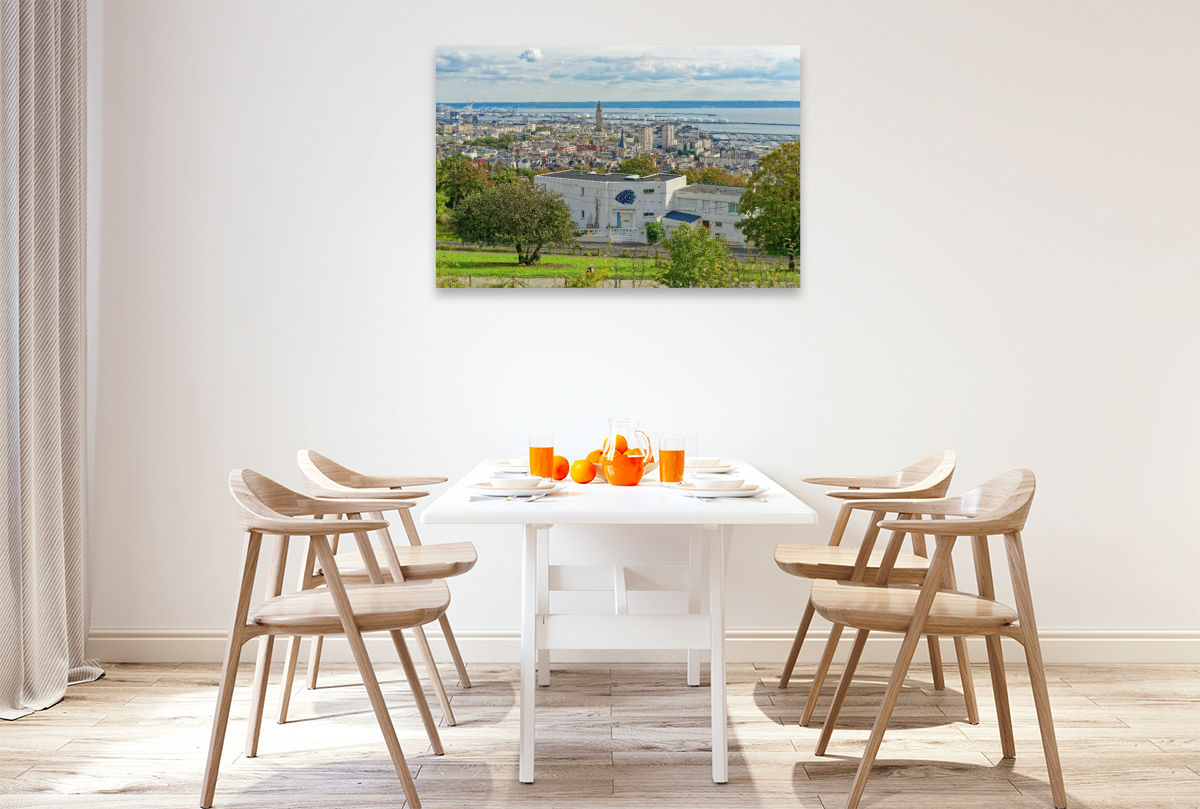 Ausblick vom ehemaligen Fort von Sainte-Adresse in Le Havre