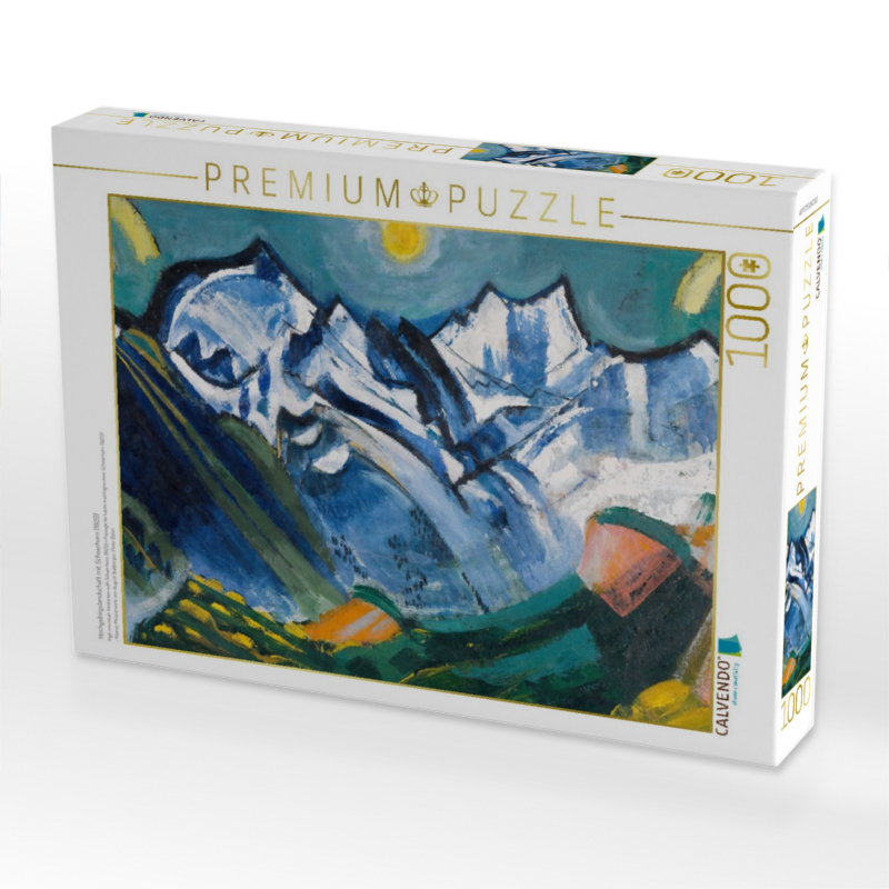 Hochgebirgslandschaft mit Scheerhorn (1920)