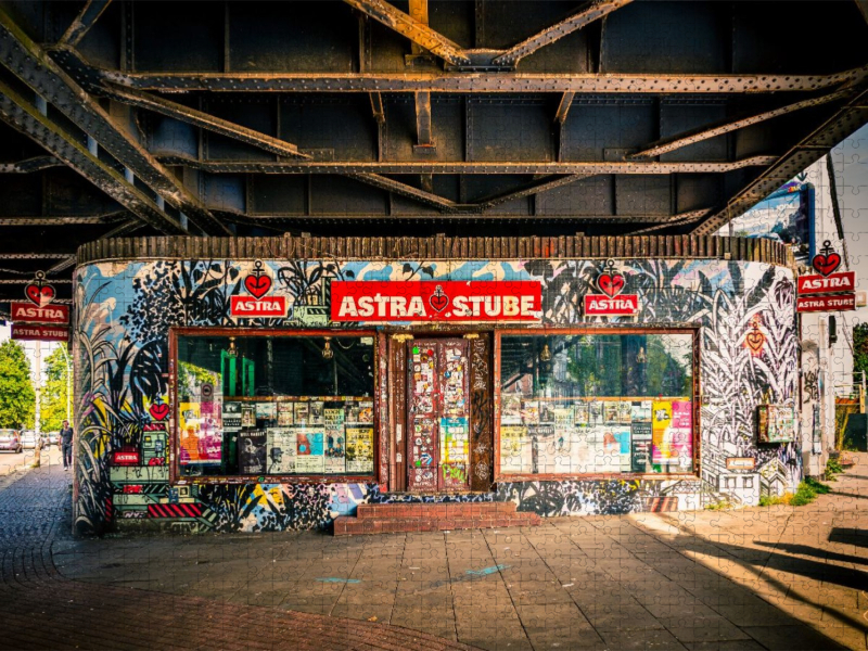 Die Kultkneipe unter der Sternbrücke in Hamburg
