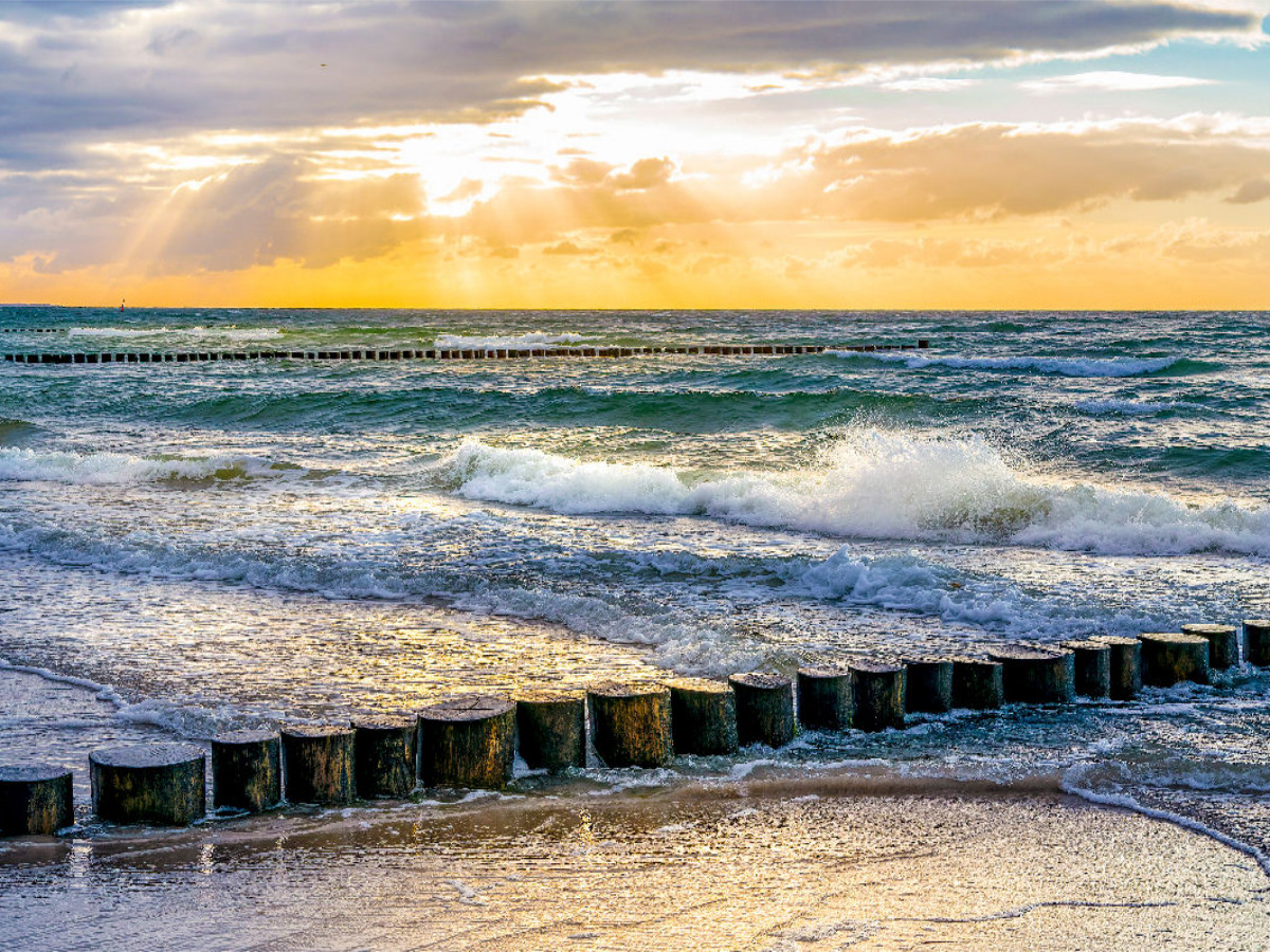 Strandansicht Zingst