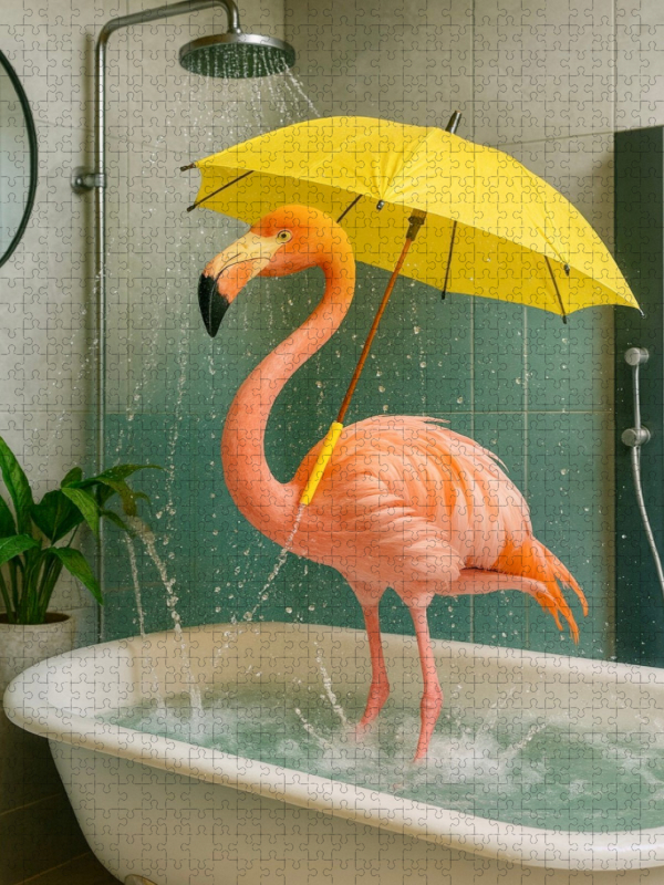 Flamingo Pink Shower Party