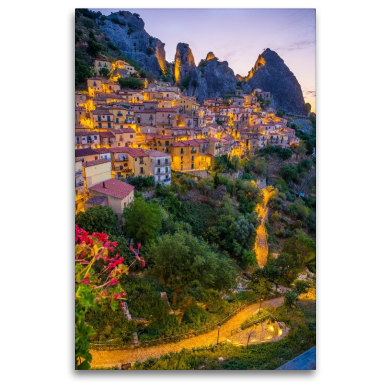 Castelmezzano bei Sonnenaufgang