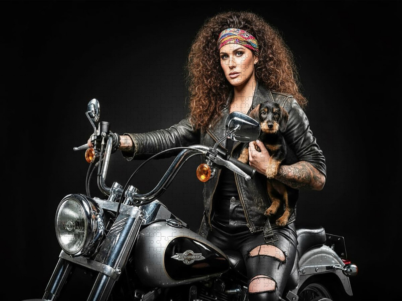 Auf geht's Lady, lassen wir es krachen!