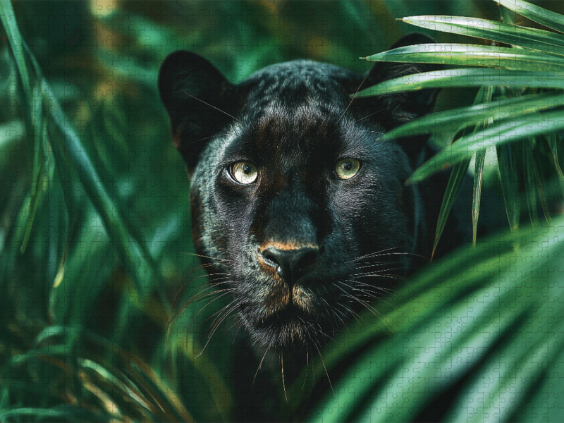 Schwarzer Panther, die Nacht hat Augen