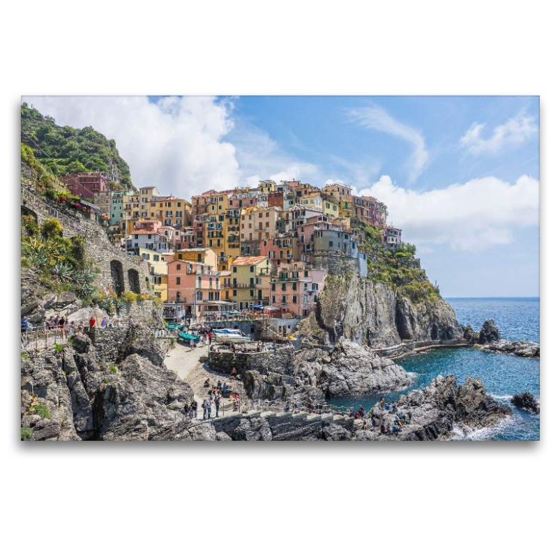 Le Cinque Terre, Riomaggiore, Italien