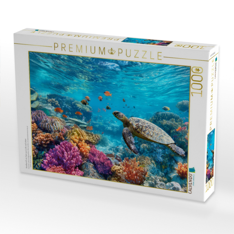 Korallenriff, ein Tanz aus Licht und Leben