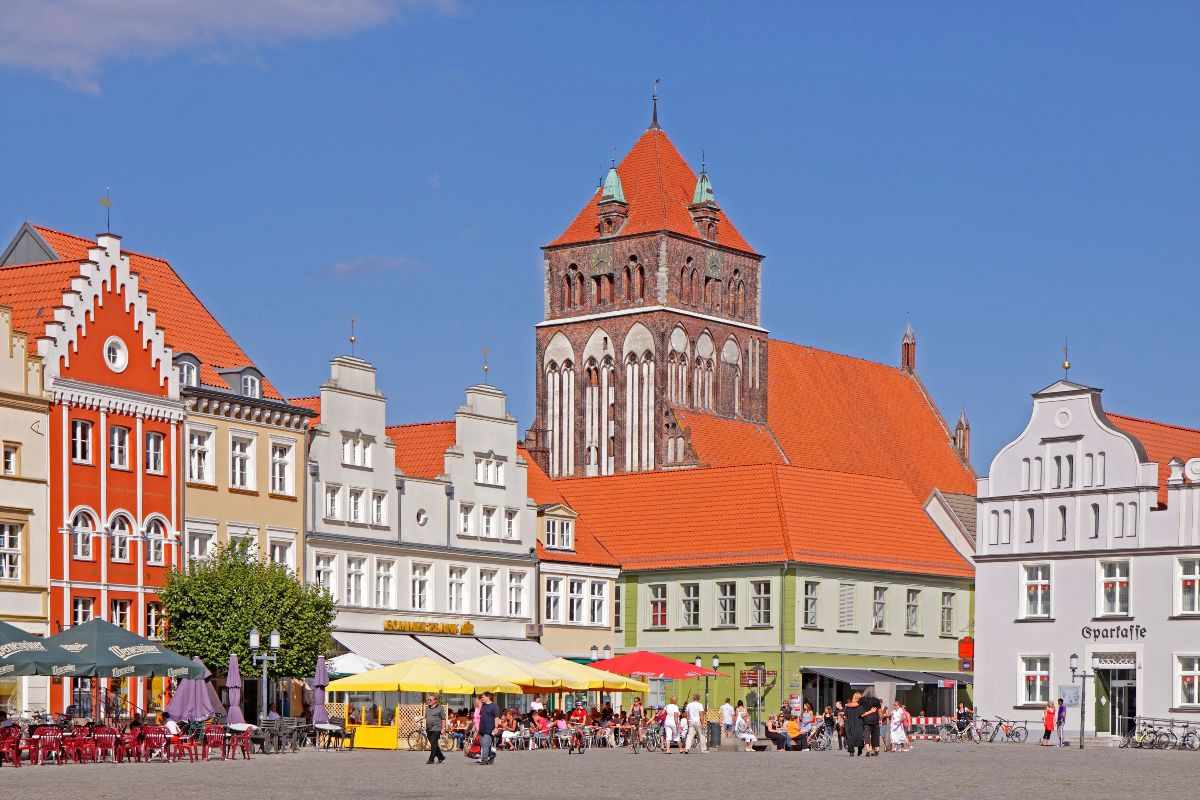 Marktplatz, St. Marien Kirche, Greifswald
