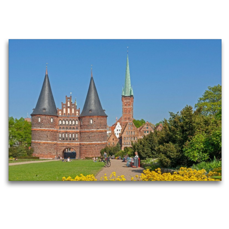 Holstentor, Petrikirche, Salzspeicher, Lübeck