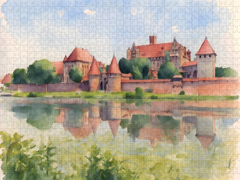 Deutschordensschloss Marienburg in Polen