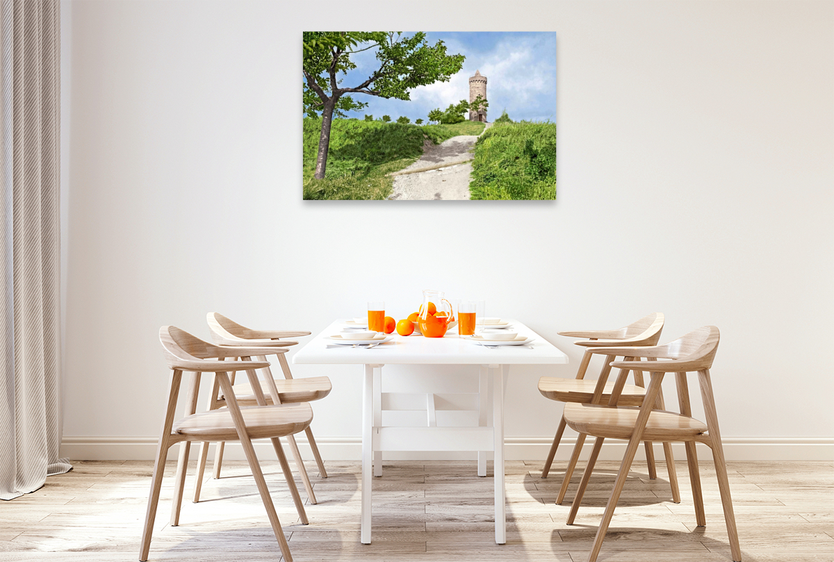 Aschersleben – Westdorfer Warthe (Hexenturm) um 1907