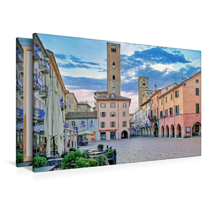 Trüffel Stadt Alba im Piemont