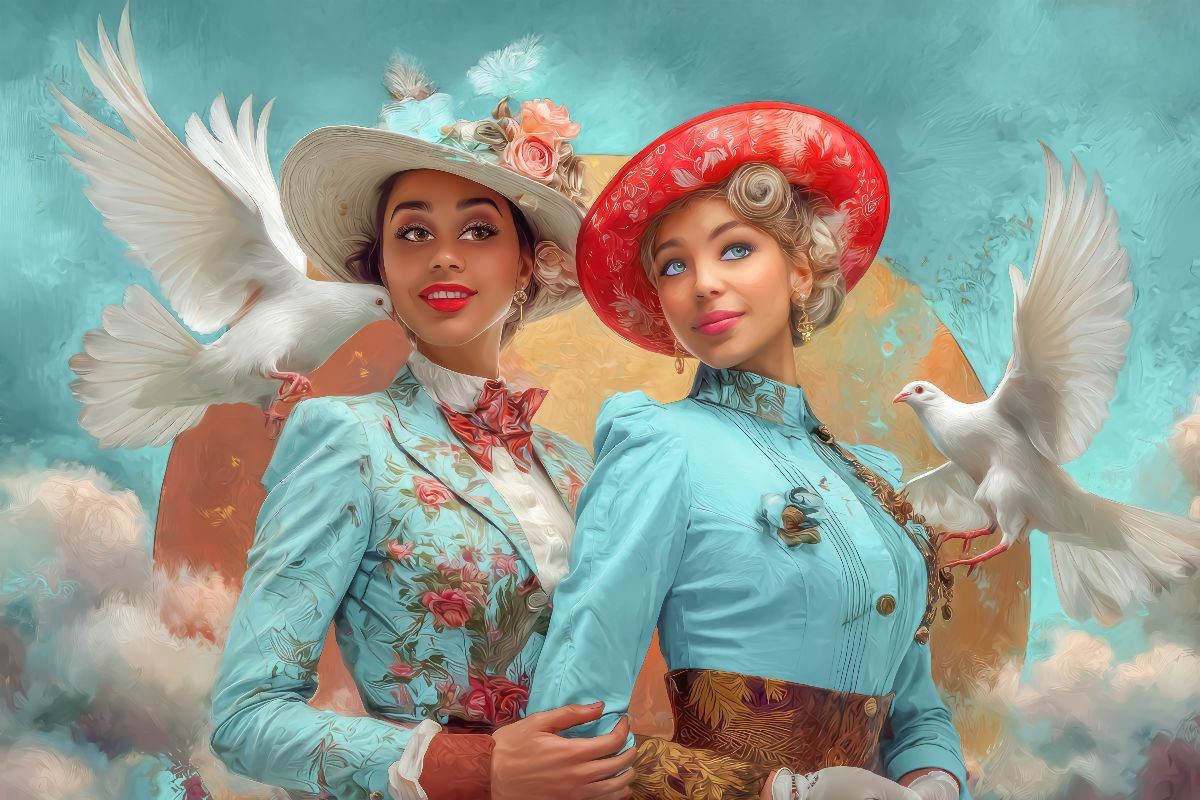 Dandy und Retro Vintage