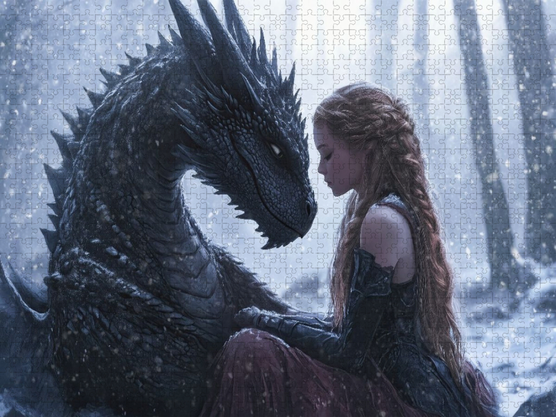 Die Hüterin und ihr Drachenfreund