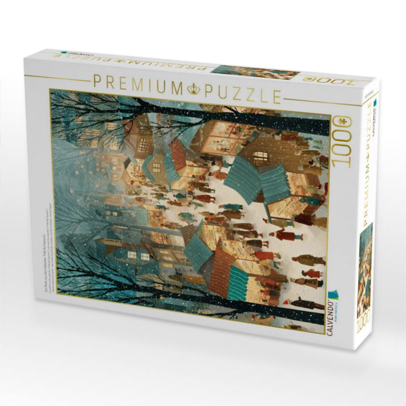 Ein Motiv aus dem Kalender 'Folk Art Seasons'