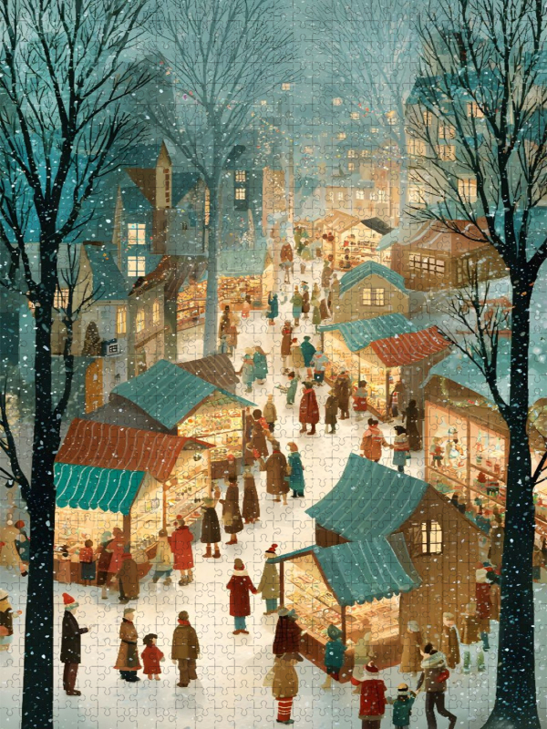 Ein Motiv aus dem Kalender 'Folk Art Seasons'