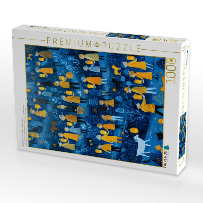 Ein Motiv aus dem Kalender 'Folk Art Seasons'