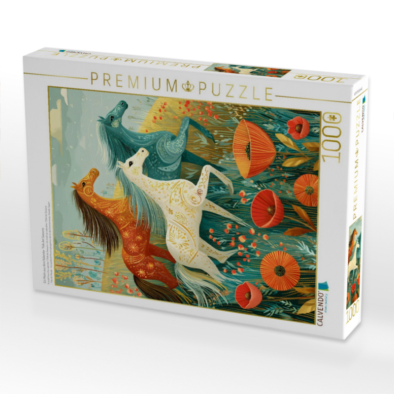 Ein Motiv aus dem Kalender 'Folk Art Seasons