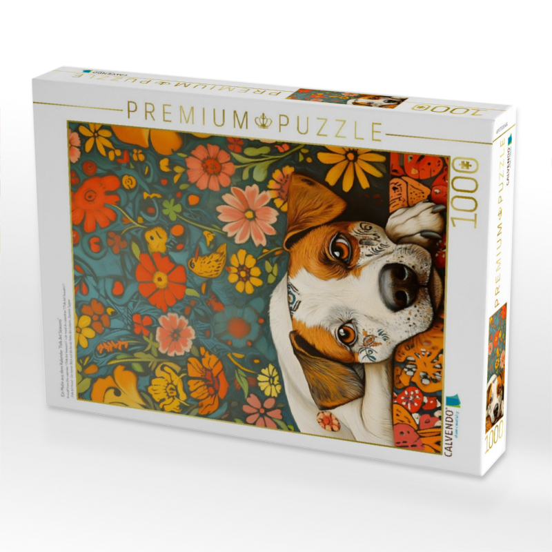 Ein Motiv aus dem Kalender 'Folk Art Seasons'