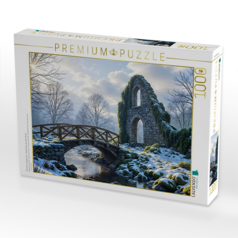 Brücke ins Vergessene – Nebel über der alten Ruine