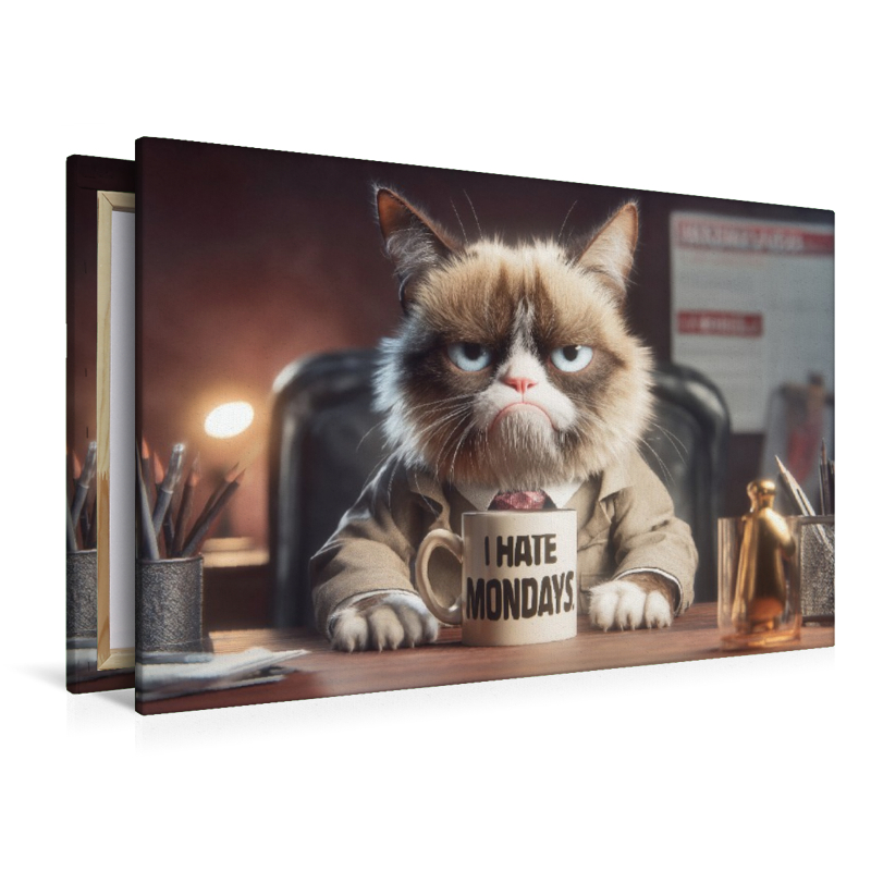 Ein freundliches Lächeln Morgens im Büro