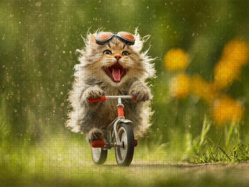 Ein Motiv aus dem Kalender Miau mit Stil