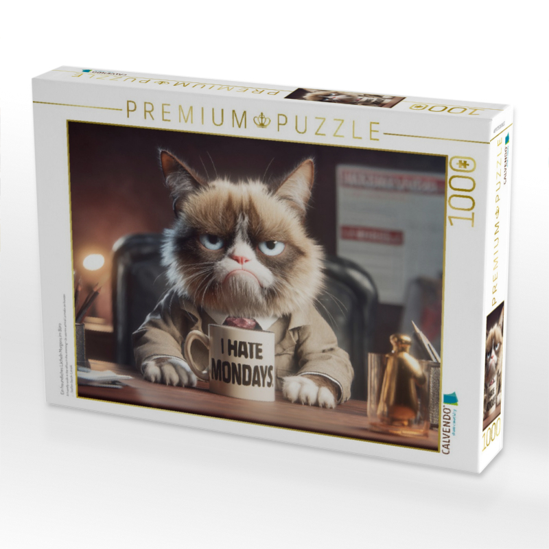 Ein freundliches Lächeln Morgens im Büro