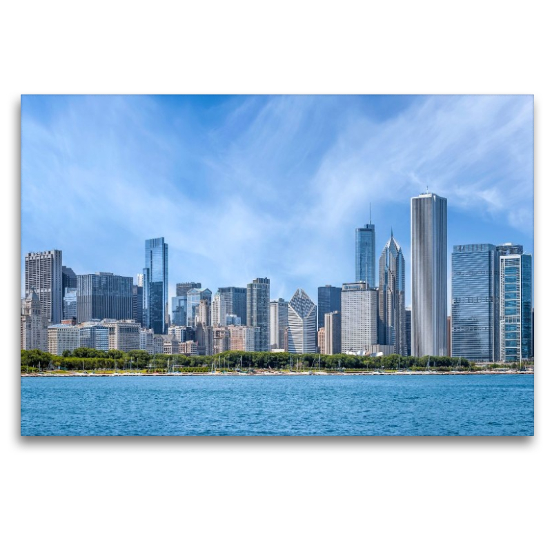 Skyline und Michigansee, Chicago