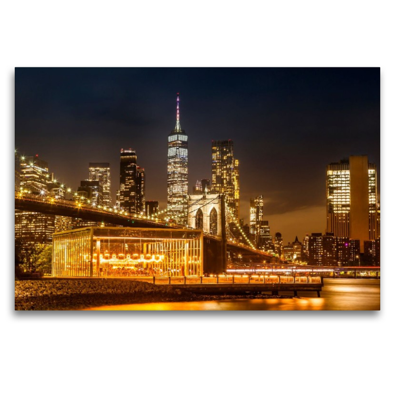 Malerische Manhattan Impression aus Brooklyn