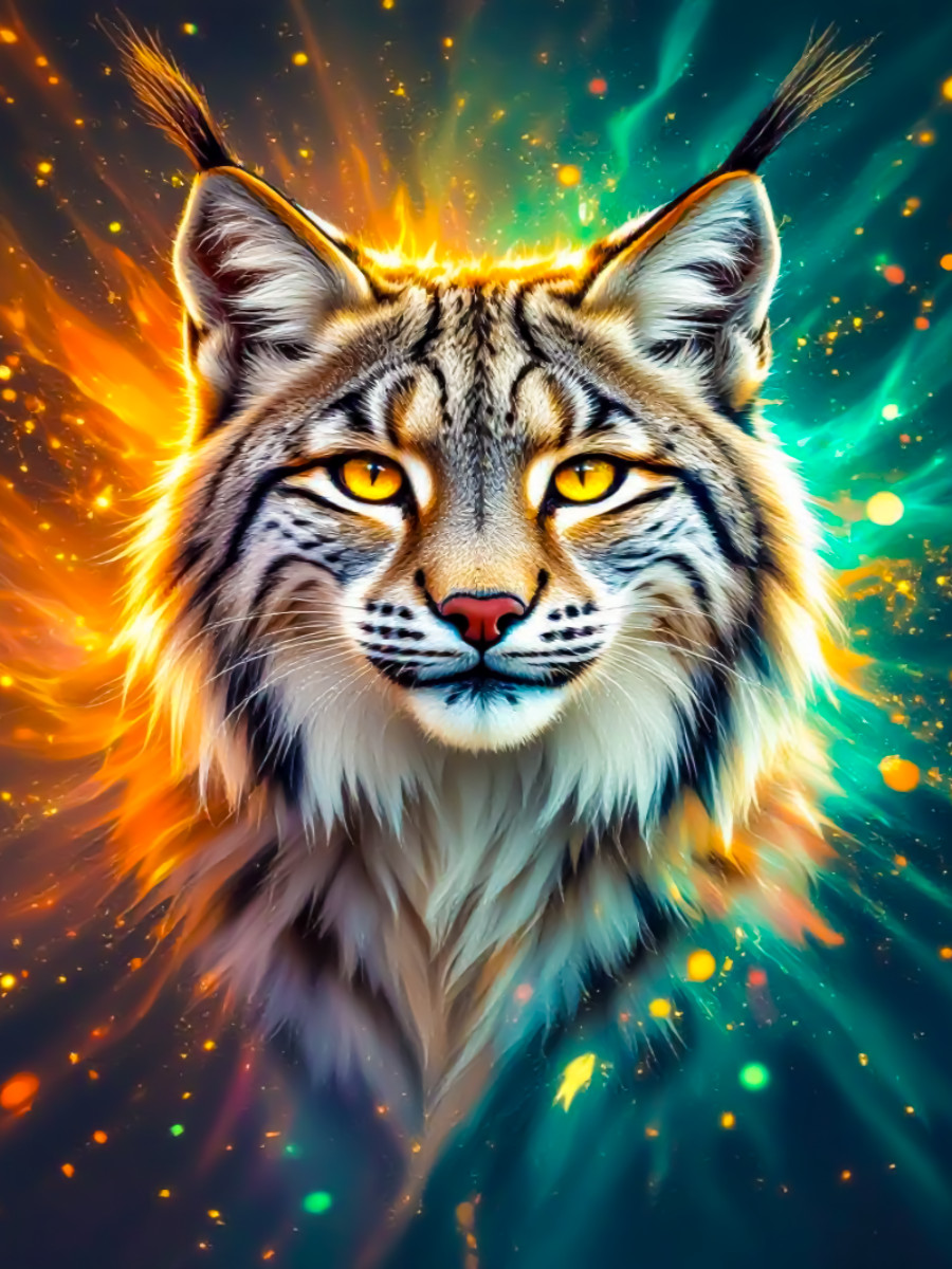 Luchs Geist der Klarheit und Energie