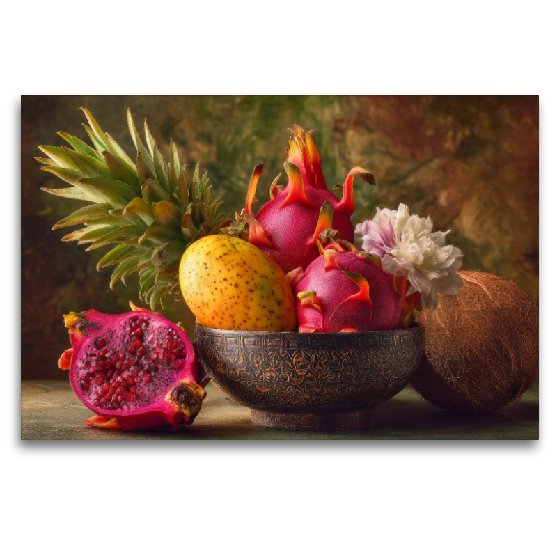 Tropische Früchte, Farben des Sommers