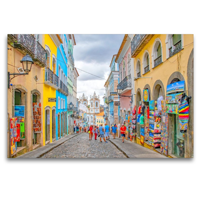 Rua Portas do Carmo Salvador, Brasilien