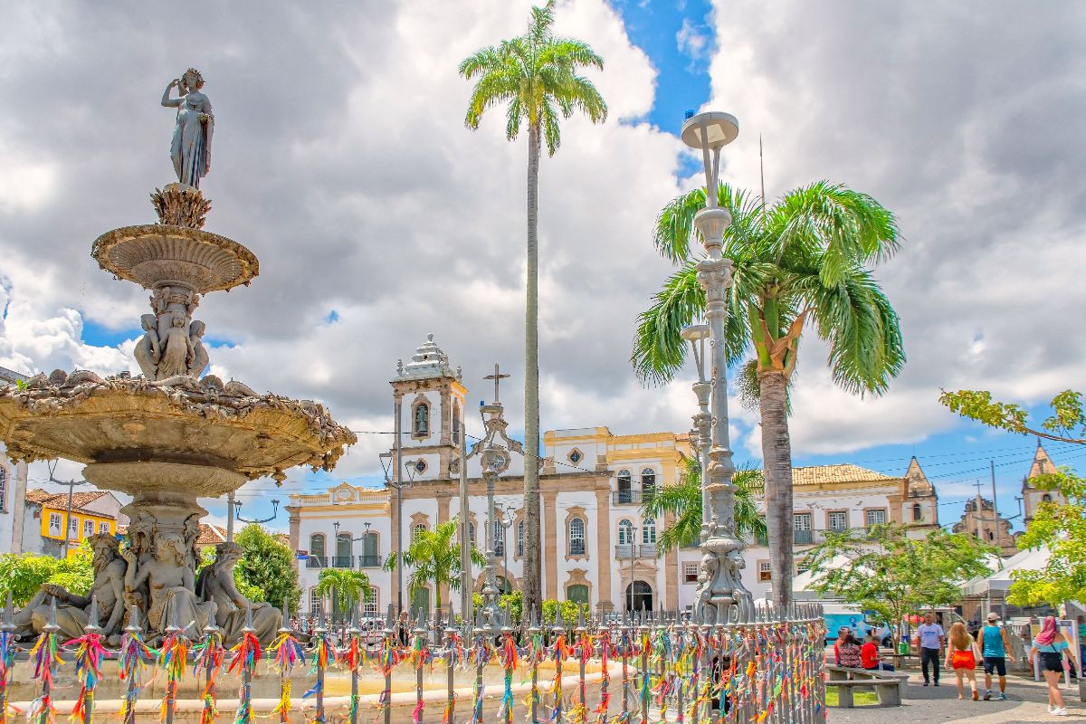 Platz Terreiro de Jesus, Salvador de Bahia, Brasilien