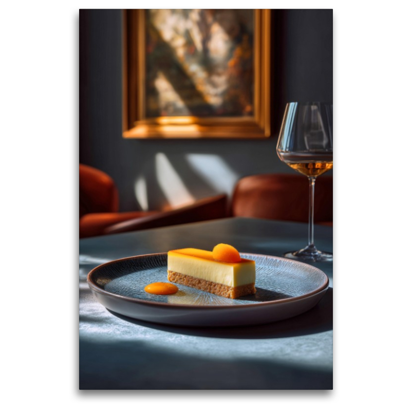 Fine Dining, kunstvoll angerichtet, edel & modern