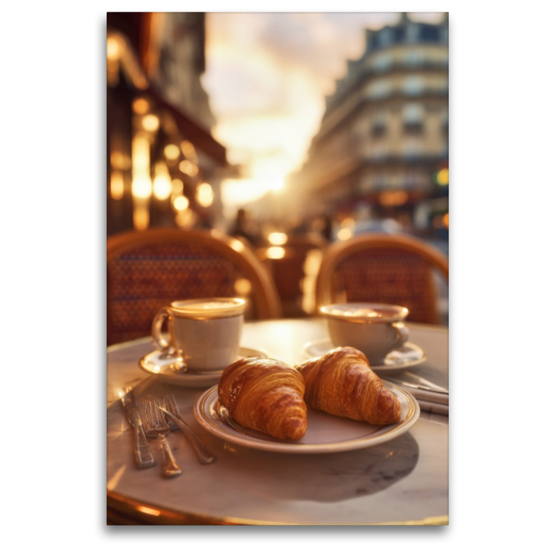 Croissants, knusprig, buttrig & frisch gebacken