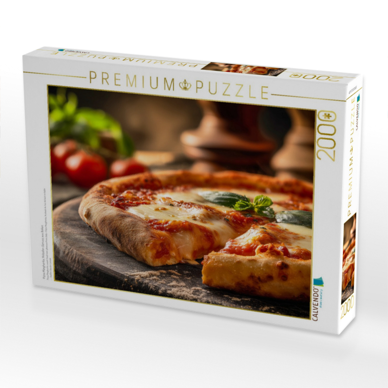 Pizza Margherita, Holzofen Genuss aus Italien
