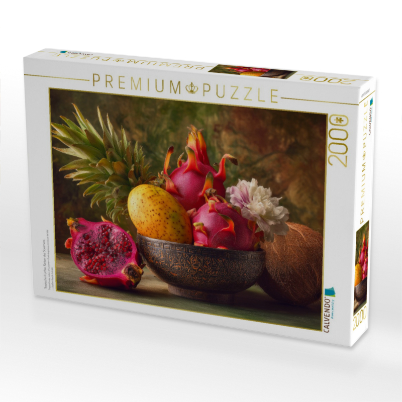 Tropische Früchte, Farben des Sommers