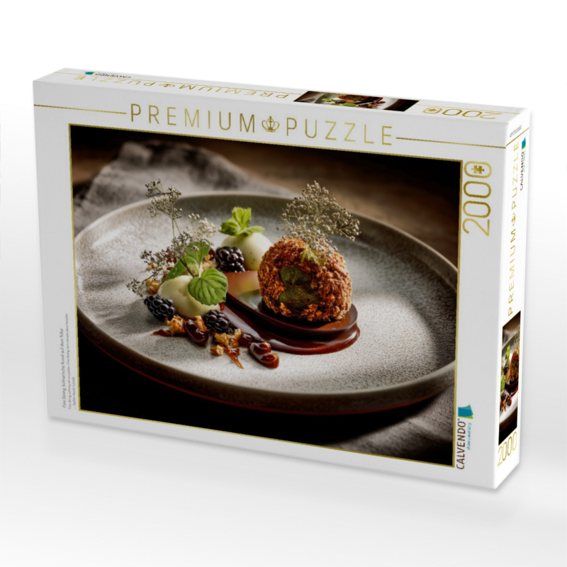 Fine Dining, kulinarische Kunst auf dem Teller